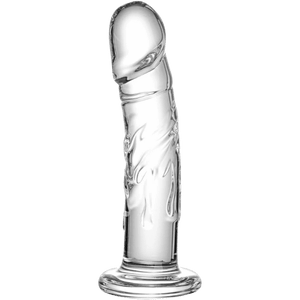 7 inch Small Realistic Glass Dildo, a Lifelike Beginner's Sex Toy