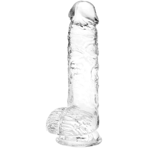 Umania Small Realistic Clear 6 inch Cute Dildo with Suction Cup